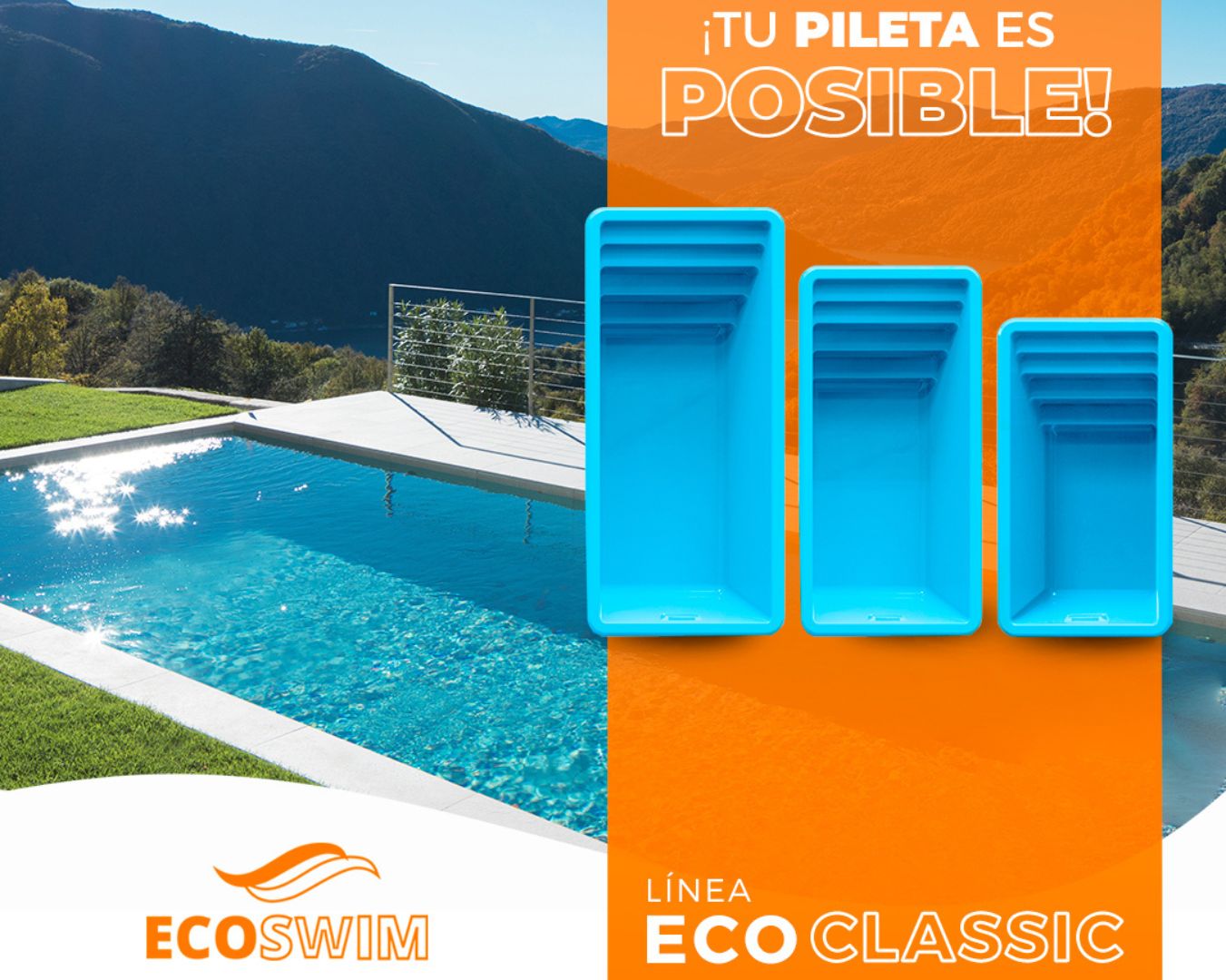 EcoSwim Piscinas TuPiletaEsPosible EcoClassic